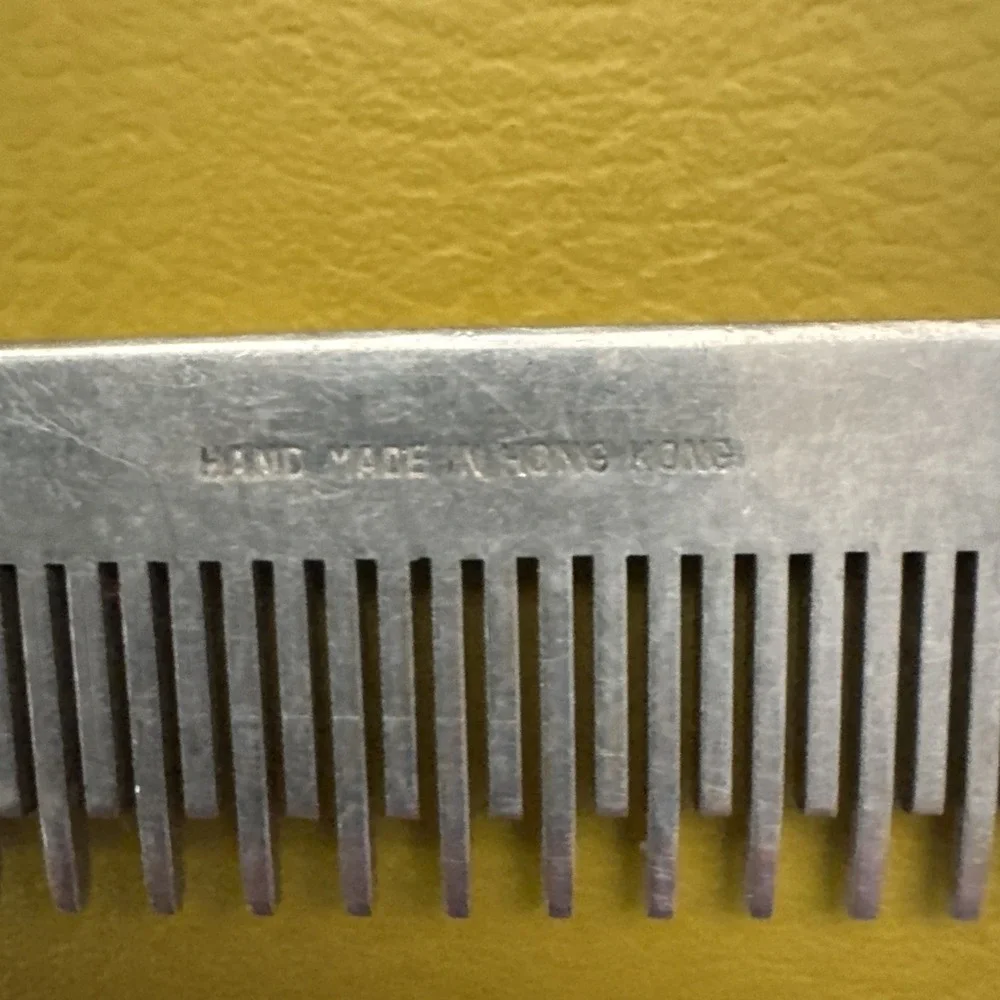 Vintage Metal Rat Tail Hair Styling Comb 8
